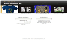 Tablet Screenshot of musee.com